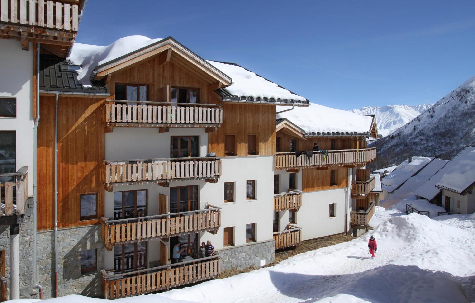 Residence Odalys Les Bergers Saint-Sorlin-dʼArves Dış mekan fotoğraf